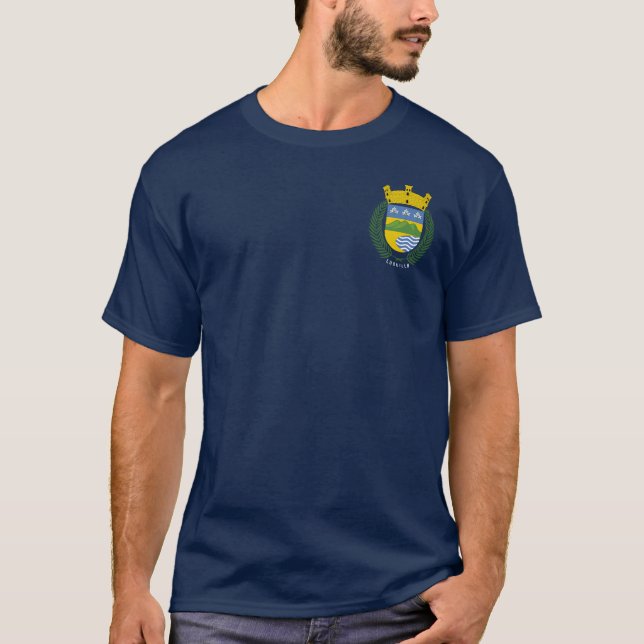 Luquillo coat of arms - Puerto Rico T-Shirt (Front)