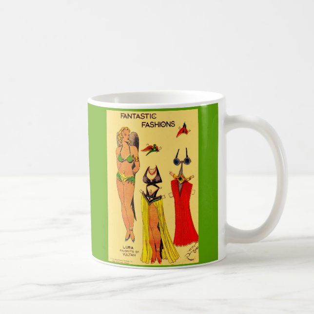 Lura Favourite of Vultan paper doll Flash Gordon Coffee Mug (Right)