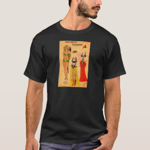 Lura Favourite of Vultan paper doll Flash Gordon T-Shirt