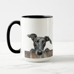 Lurcher Dog Mug