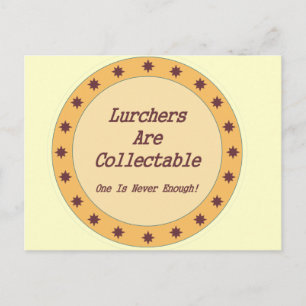 Lurchers Are Collectable Postcard