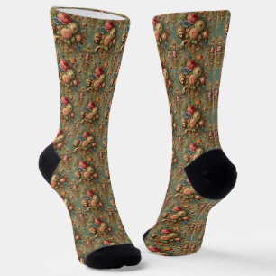 Lurking in Luxury – Gothic Victorian Delirium Socks