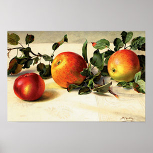 Luscious Apples Poster