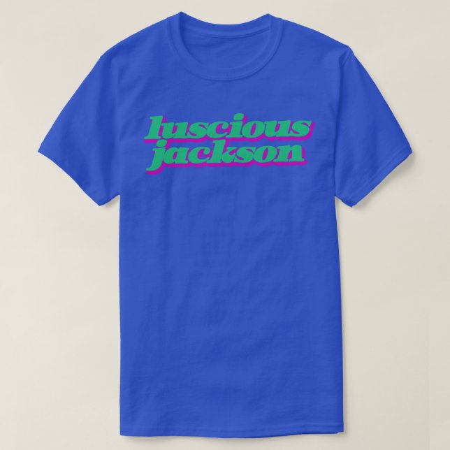Luscious Jackson 90s Style Fan Design 4 T-Shirt (Design Front)