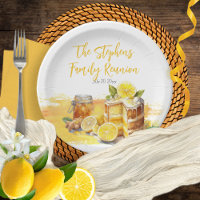 Luscious Lemon Cake Ginger Tea Family Reunion