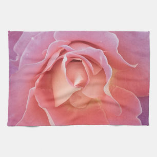 Luscious Pink Rose Tea Towel