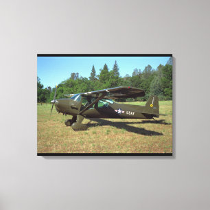Luscombe, T-8F, 1948_Classic Aviation Canvas Print