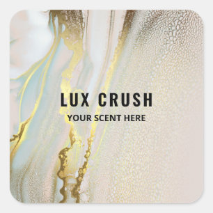 Lush Alcohol Ink Body Butter Product Labels