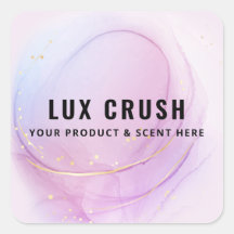 Lush Alcohol Ink Product Labels