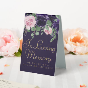 Lush Blossom   Purple and Pink Roses Memorial