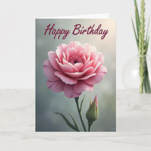 Lush Flower Birthday Card