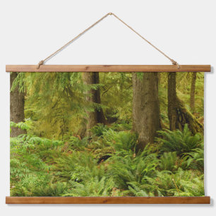 Lush Forest & Ferns Ecola State Park, Oregon Hanging Tapestry