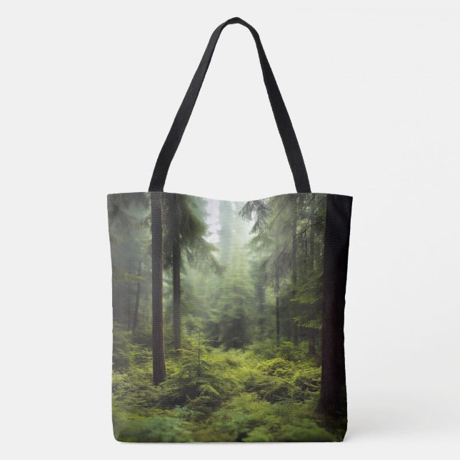 Lush Forest Nature Tote Bag (Back)