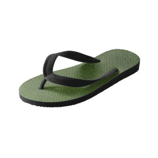 Lush Green Artificial Grass Nature Design | Fresh Kid's Thongs