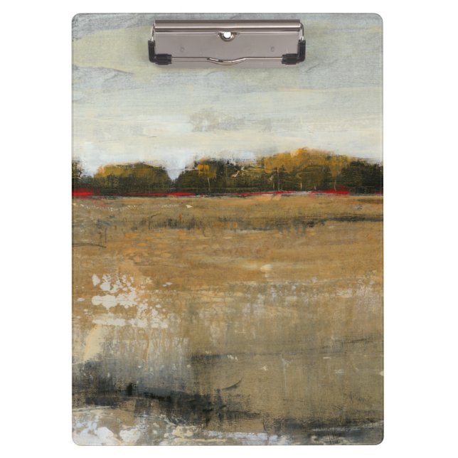 Lush Green Countryside Landscape Clipboard (Front)