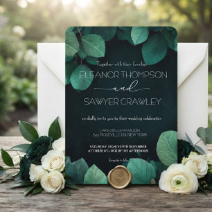 Lush Green Garden Wedding Invitation
