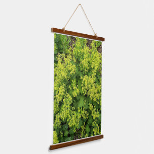 Lush Green Ivy Wall Nature Botanical Tapestry
