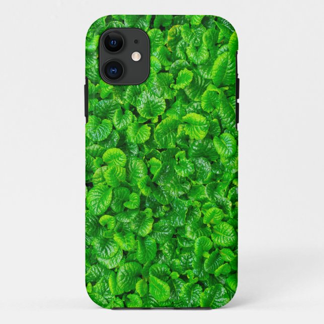 Lush Green Leaves  Case-Mate iPhone Case (Back)
