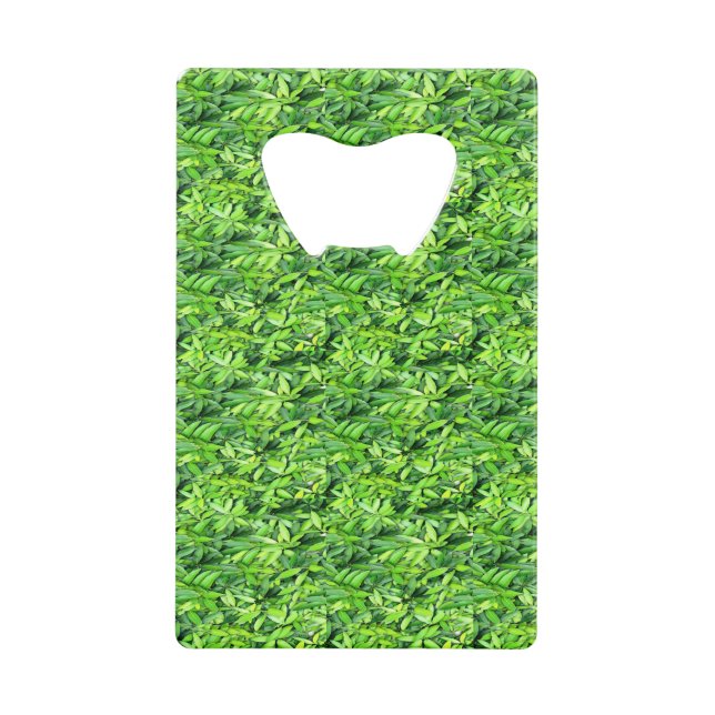 Lush Green Leaves Pattern – Nature Botanical  (Front)