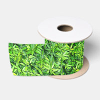Lush Green Leaves Pattern – Nature Botanical