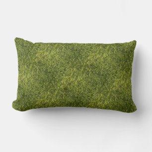 Lush Green Moss Lumbar Cushion