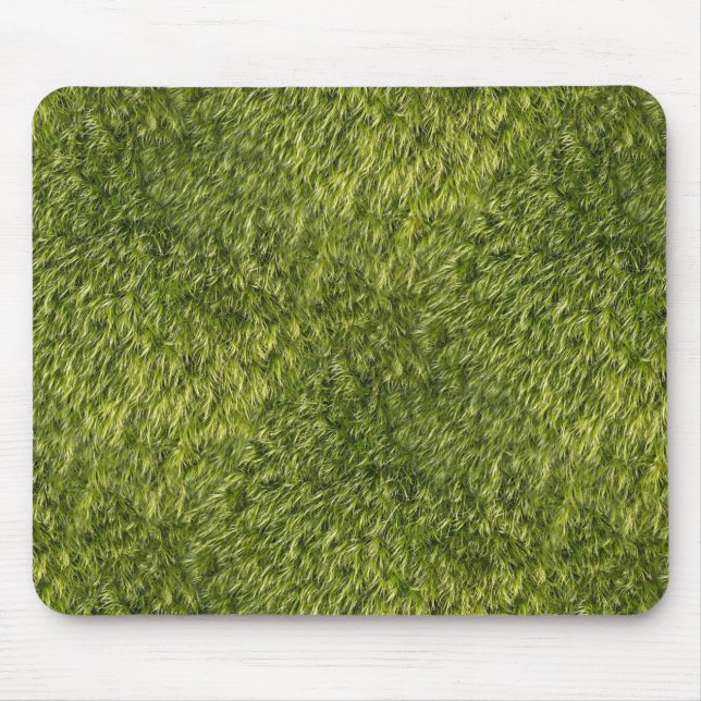Lush Green Moss Mouse Pad (Front)