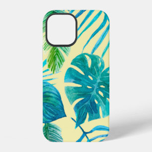 Lush greenery of tropical plants from jungle. Endl iPhone 12 Case