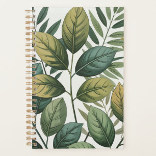 Lush Leafy Elegance Planner