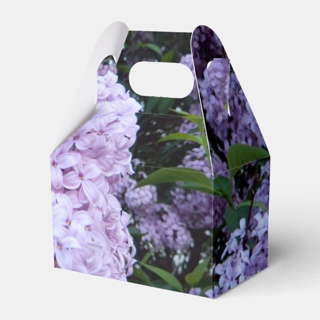 Lush Lilacs Party Favour Box (Front Side)