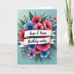 Lush Petals Joyful Card