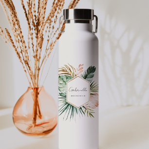 Lush Tropics Bridesmaid Water Bottle
