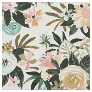 LUSHIE Romantic Lush Floral Fabric