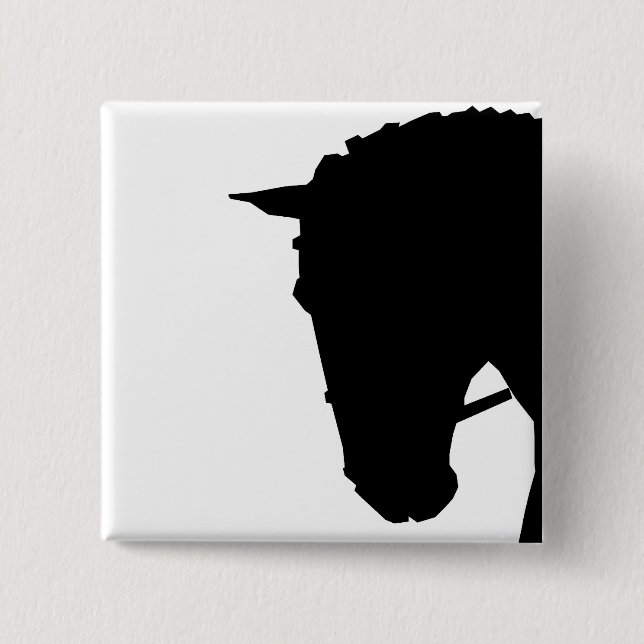 Lusitano 15 Cm Square Badge (Front)