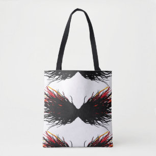 Lust Abstract 7 Deadly Sins Alcohol Ink Art Tote Bag