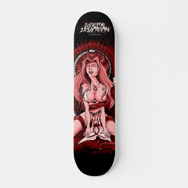 Lust for Leviathan Skateboard (Front)