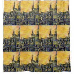 Lust in Space Shower Curtain