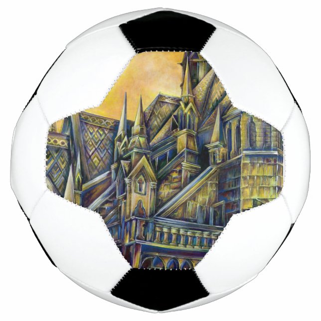 Lust in Space Soccer Ball (Front)