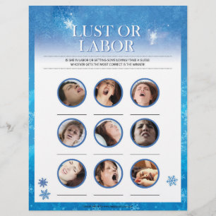 Lust Or Labor [Snowy Blue] Custom Letterhead
