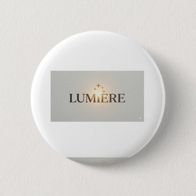 Luster 6 Cm Round Badge (Front)