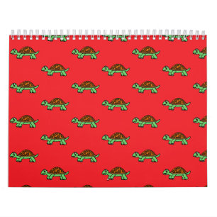 Lustiege Schildkröte Calendar