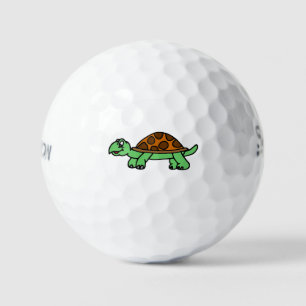 Lustiege Schildkröte Golf Balls