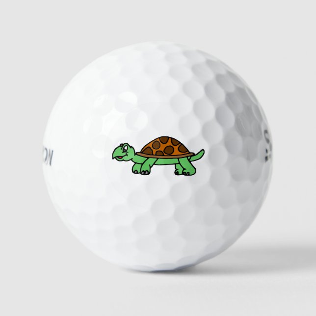 Lustiege turtle golf balls (Front)