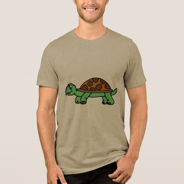 Lustiege turtle Tri-Blend shirt (Front)