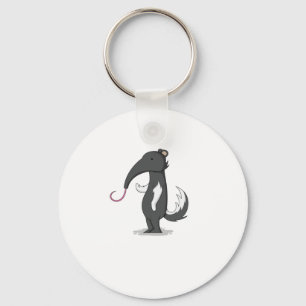 Lustiger Ameisenbär Key Ring