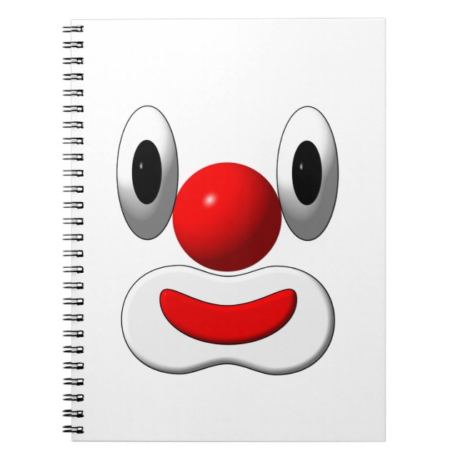 Lustiger Clown Notebook (Front)