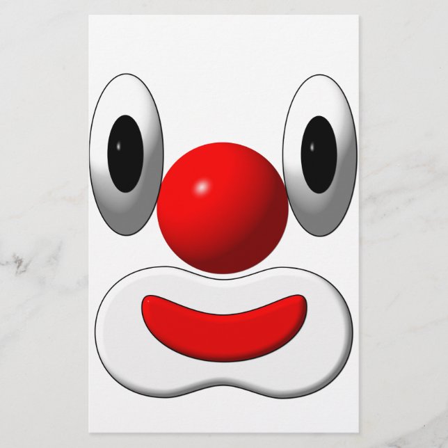Lustiger Clown Stationery (Front)