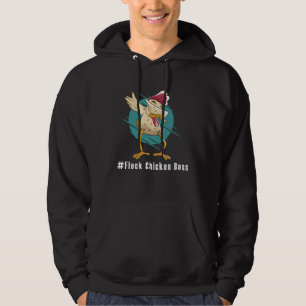 Lustiges Chicken Flock Chicken Boss 1 Hoodie