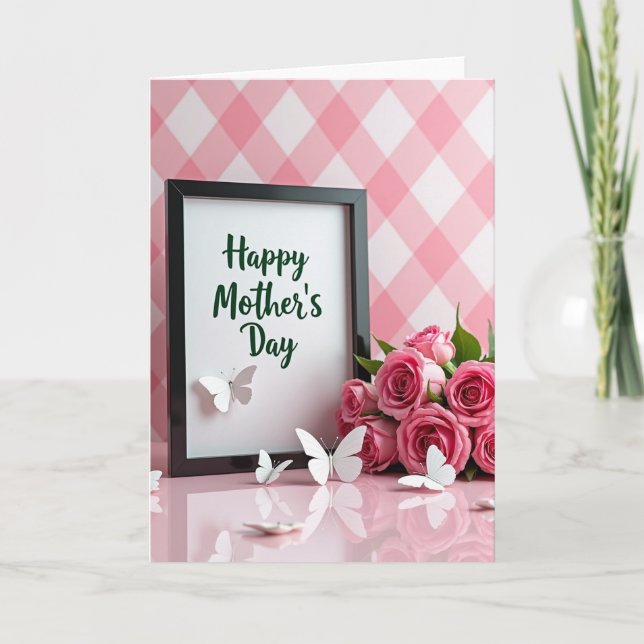 Lustrous Happy Mothers Day Card (Front)