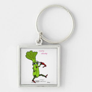 Lusty Celery Keychain