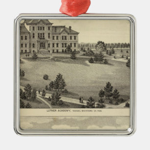 Luther Academy, Nebraska Metal Tree Decoration